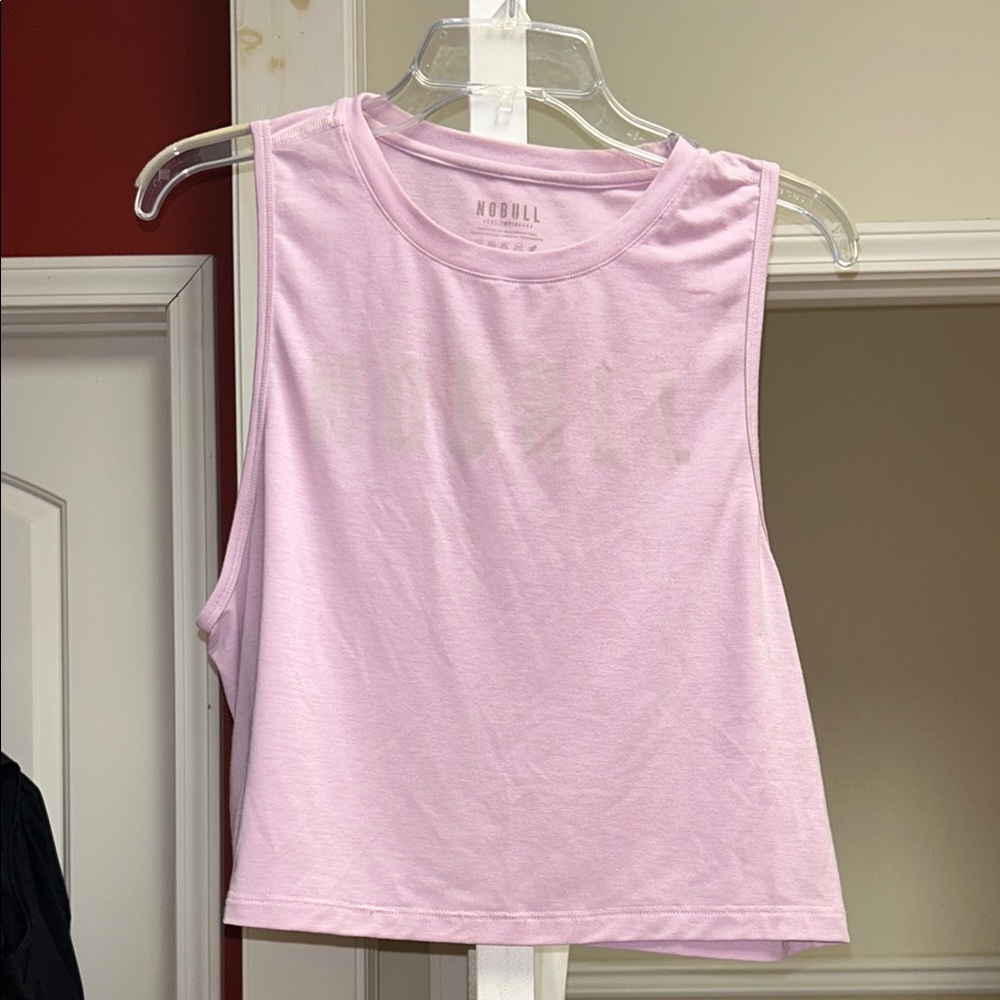 NOBULL Light Pink Women's Crop Top